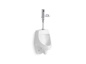 Dexter Antimicrobial urinal with Mach Tripoint touchless DC 0.5 gpf flushometer