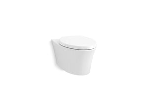 KOHLER 31539 Veil Wall-hung compact elongated toilet, dual-flush