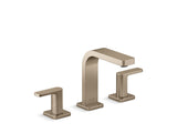 Parallel Widespread bathroom sink faucet, 1.0 gpm