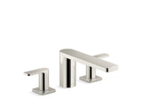 Parallel Deck-mount bath faucet