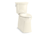 Corbelle Tall two-piece elongated toilet with skirted trapway, 1.28 gpf