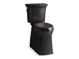 Corbelle Tall two-piece elongated toilet with skirted trapway, 1.28 gpf