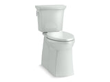 Corbelle Tall two-piece elongated toilet with skirted trapway, 1.28 gpf