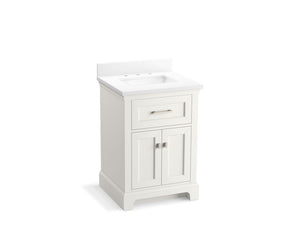 Charlemont 24" bathroom vanity cabinet with sink and quartz top