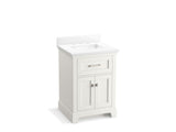 Charlemont 24" bathroom vanity cabinet with sink and quartz top