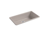 Iron/Tones 33" top-/undermount single-bowl kitchen sink