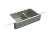 Whitehaven Smart Divide 35-3/4" undermount double-bowl farmhouse kitchen sink