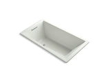 KOHLER K-1173-VBW Underscore 66" x 36" drop-in VibrAcoustic bath with Bask heated surface