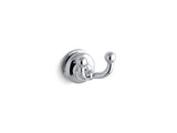 KOHLER 12153-CP Fairfax Double Robe Hook in Polished Chrome
