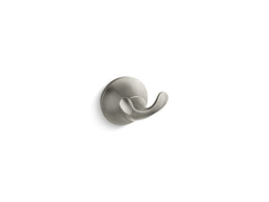 KOHLER K-11375 Forté Double robe hook