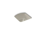 KOHLER K-5848 Napa 18-3/4" x 18-11/16" x 9-5/8" Undermount bar sink with no faucet holes