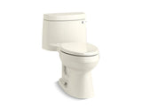 KOHLER K-3828-RA Cimarron One-piece elongated 1.28 gpf chair height toilet with right-hand trip lever, and Quiet-Close seat