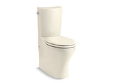 KOHLER 75790 Persuade Curv Two-piece elongated toilet with skirted trapway, dual-flush