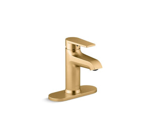 KOHLER K-97061-4 Hint single-handle bathroom sink faucet with escutcheon