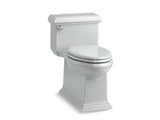 KOHLER K-6424 Memoirs Classic One-piece compact elongated toilet with skirted trapway, 1.28 gpf