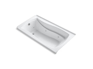 KOHLER K-1224-L Mariposa 66" x 35-7/8" alcove whirlpool with integral flange and left-hand drain