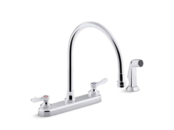 KOHLER K-810T71-4AHA Triton Bowe 1.5 gpm kitchen sink faucet with 9-5/16