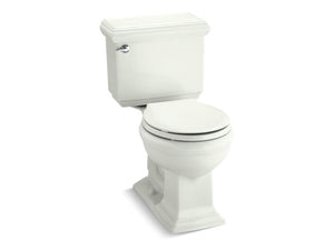 KOHLER 3986-U Memoirs Classic Two-piece round-front 1.28 gpf chair height toilet with insulated tank