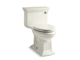KOHLER 3813-RA-96 Memoirs Stately Comfort Height One-Piece Compact Elongated 1.28 Gpf Chair Height Toilet With Right-Hand Trip Lever, And Quiet-Close Seat in Biscuit