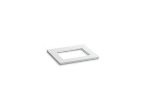 KOHLER K-5455 Solid/Expressions 25" vanity top with single Verticyl rectangular cutout