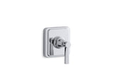 KOHLER K-T13174-4B Pinstripe Valve trim with lever handle for volume control valve, requires valve