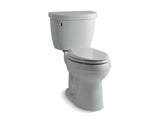 KOHLER 3589-T-95 Cimarron Comfort Height Two-Piece Elongated 1.6 Gpf Toilet With Tank Cover Locks in Ice Grey