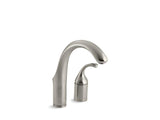 KOHLER 10443-BN Forté Two-Hole Bar Sink Faucet With Lever Handle in Vibrant Brushed Nickel
