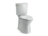 KOHLER K-20450 Irvine Comfort Height Two-piece elongated 1.28 gpf chair height toilet