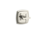 KOHLER T16239-3-SN Margaux Valve Trim With Cross Handle For Thermostatic Valve, Requires Valve in Vibrant Polished Nickel