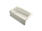 KOHLER K-519-96 Dynametric 60" x 32" alcove bath with left-hand drain