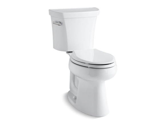 KOHLER 5298-0 Highline Comfort Height Two-Piece Elongated 1.0 Gpf Chair Height Toilet in White