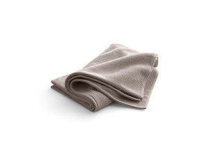 KOHLER 31507-TX-0 Turkish Bath Linens Bath Towel With Textured Weave, 30" X 58" in White