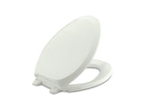 KOHLER K-4713 French Curve Quiet-Close elongated toilet seat
