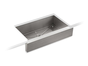 KOHLER K-3943 Vault 35-1/2" undermount single-bowl farmhouse kitchen sink