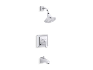 KOHLER K-TS461-4V Memoirs Stately Rite-Temp bath and shower trim kit, 2.5 gpm