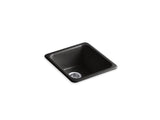 KOHLER K-6584 Iron/Tones 17" x 18-3/4" x 8-1/4" Top-mount/undermount single-bowl kitchen sink