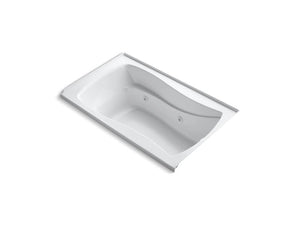 KOHLER K-1239-RH Mariposa 60" x 36" alcove whirlpool with integral flange, right-hand drain and heater
