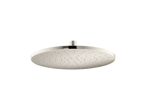 KOHLER K-13690 Contemporary 12” round single-function rainhead, 2.5 gpm