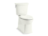 KOHLER 5709-NY Corbelle Comfort Height Continuousclean Two-Piece Elongated 1.28 Gpf Chair Height Toilet With Continuousclean Technology in Dune