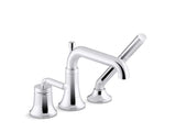 KOHLER K-26441-4 Tone Deck-mount bath faucet with handshower