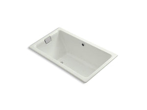 KOHLER K-856-GNY-NY Tea-for-Two 66" x 36" drop-in BubbleMassage air bath with Dune airjet finish