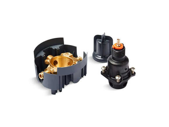 KOHLER K-P8304-UX Rite-Temp Valve body and pressure-balancing cartridge kit with PEX expansion connections, project pack