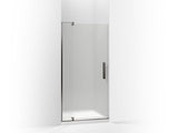 KOHLER 707506-D3-ABZ Revel Pivot Shower Door, 74"H X 27-5/16 - 31-1/8"W, With 5/16" Thick Frosted Glass in Anodized Dark Bronze
