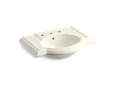 KOHLER K-2295-8-96 Devonshire Bathroom sink with 8" widespread faucet holes