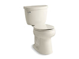 KOHLER K-3887 Cimarron Comfort Height Two-piece round-front 1.28 gpf chair height toilet