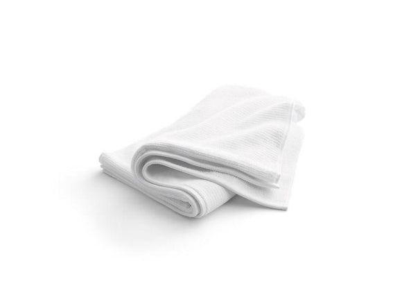 KOHLER 31507-TX-0 Turkish Bath Linens Bath Towel With Textured Weave, 30