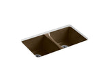 KOHLER K-5873-5U-KA Deerfield 33" x 22" x 9-5/8" Undermount double-equal kitchen sink