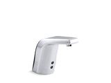KOHLER K-13460-CP Sculpted Touchless faucet with Insight technology and temperature mixer, DC-powered