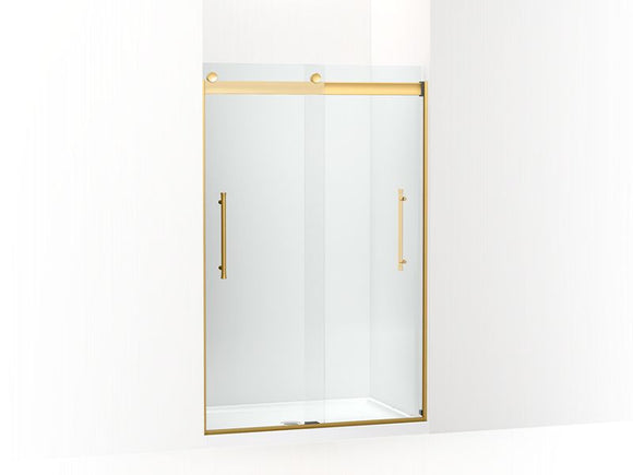 KOHLER K-706852-8L-2MB Elmbrook Frameless sliding shower door, 73-9/16