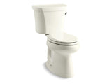 KOHLER 3949-RA-96 Highline Comfort Height Two-Piece Elongated 1.28 Gpf Chair Height Toilet With Right-Hand Trip Lever And 14" Rough-In in Biscuit